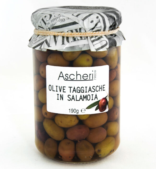 olive taggiasche in salamoia
